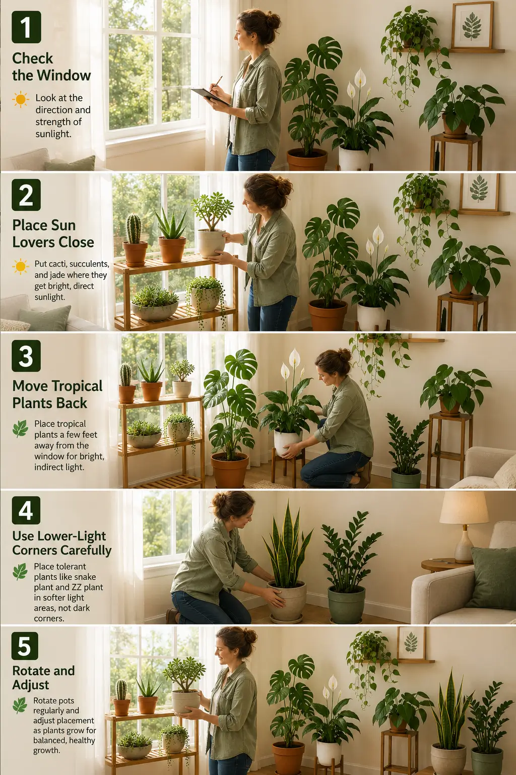 Where to Place Indoor Plants for Healthy Growth