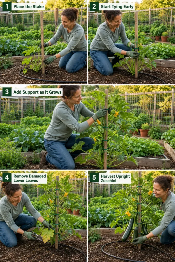The Simple Staking Method That Saves Space and Keeps Plants Healthier