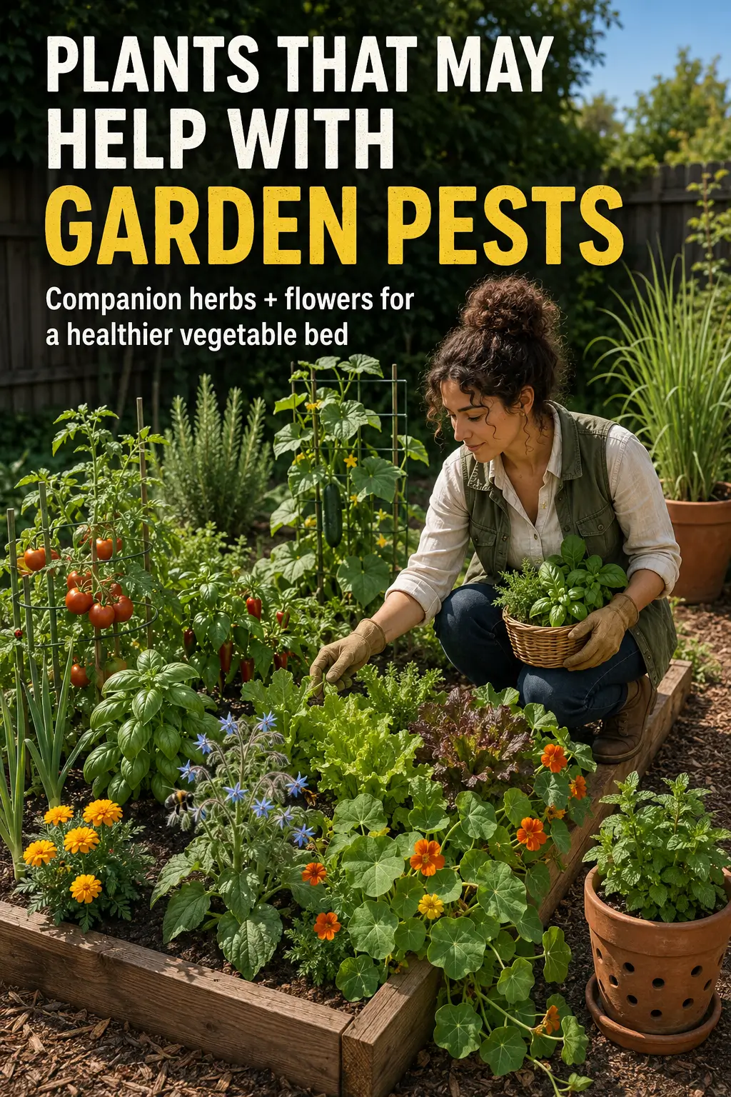 Companion Plants That May Help Reduce Garden Pests Naturally