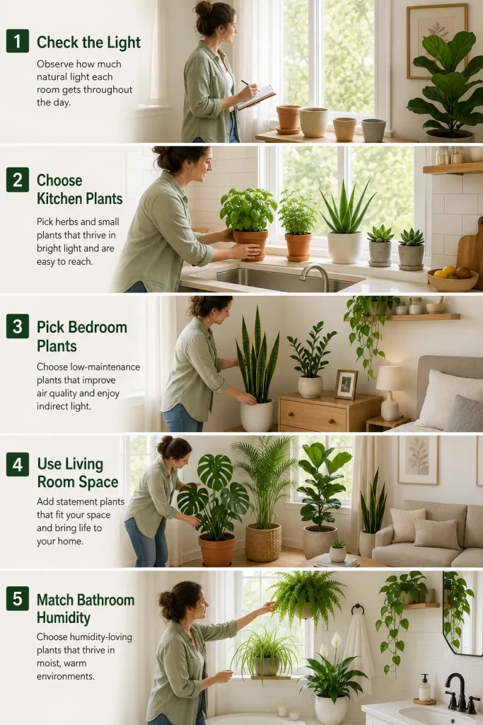 Best Houseplants for Every Room